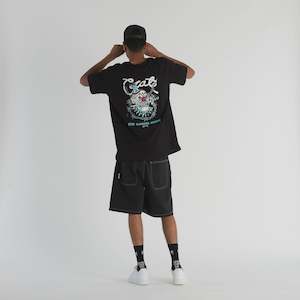 Crate: Men’s clowning around T shirt black