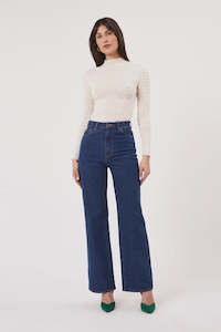 Heidi Dark Stone - Vintage Indigo