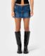 Brixton Low Rise Denim Mini Skirt