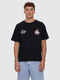 Haulaz Regular Fit Tee - Black
