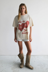 Womens: Break My Heart Tom Tee