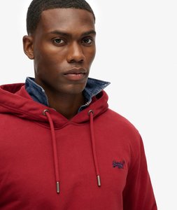 ESSENTIAL LOGO HOODIE HB - RED