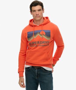 GREAT OUTDOORS RELAXED HOOD - DEEP RED