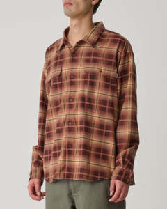 PASS FLANNEL OVERSHIRT