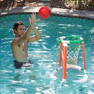 Splash Hoop 360 - Floating Pool Basketball Game - VOLANS