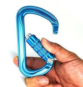 30KN D-type Carabiners (Twist Lock) - VOLANS