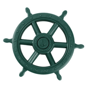 Green Jumbo Playground Ship Wheel – Pirate Adventure Steering Accessory - VOLANS