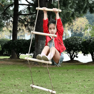 Volans Wooden Climbing Rope Ladders – 5-Step (1.8m) & 6-Step (2m) - VOLANS