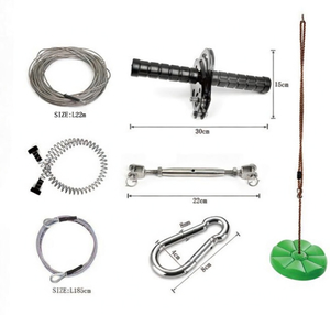Volans 22m Flying Fox Kit – Backyard Zip Line Adventure Set - VOLANS