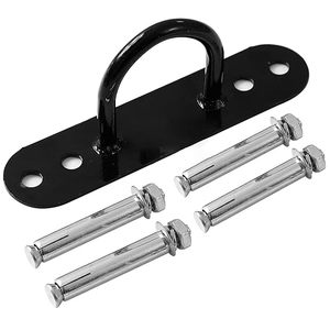 Heavy-Duty Battle Rope Wall/Ceiling Mount Anchor Bracket – 300kg Capacity - VOLANS