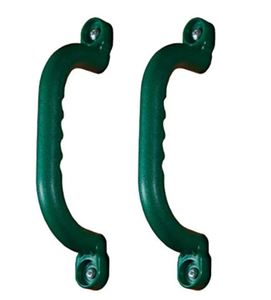 Kids' Playground Climbing Handles – Set of 2 with Fixings (Blue or Green) - VOLANS