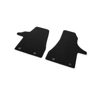 T6 Van: Textile Floor Mats - Front 2 Piece - T6 (2020>Present)
