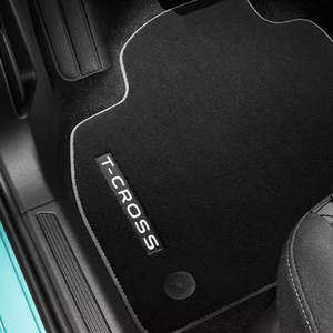 T Cross: Premium Textile Floor Mat Set - T-Cross (2018>Present)
