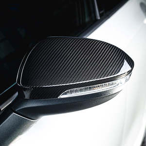 Accessories: Carbon Fibre Mirror Caps - Golf MK8 (2020>Present)