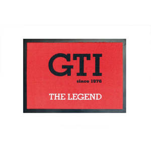 VW GTI Doormat - The Legend - Red