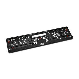 Lifestyle Accessories: Euro Number Plate Holder - New R Collection