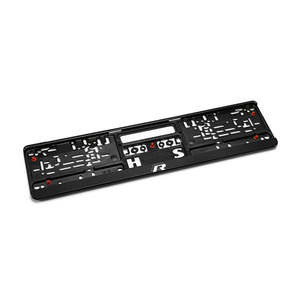 Euro Number Plate Holder - R