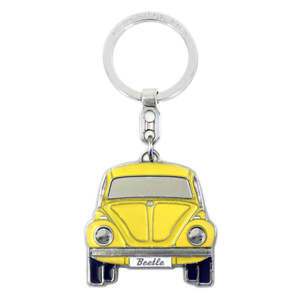 VW Beetle Key Ring - Yellow