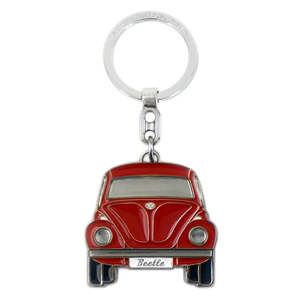 VW Beetle Key Ring - Red