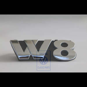 Front W8 Badge - Passat W8