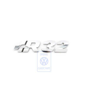 Hard Parts: R32 Rear Tailgate Badge - Mk5 Golf R32