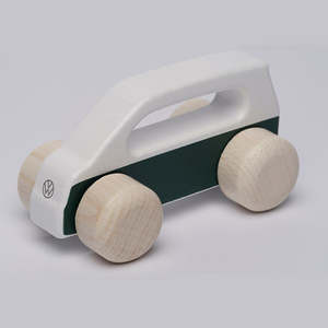 All: ID. Buzz Wooden Toy, White/Dark Green