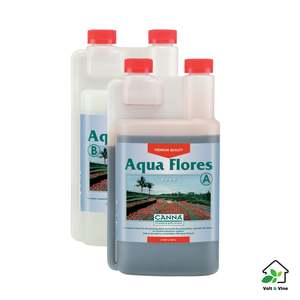 CANNA Aqua Flores A&B - Hydroponic Flower Nutrient (2-Part)