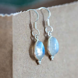 Sale: Dangle Moonstone Earrings