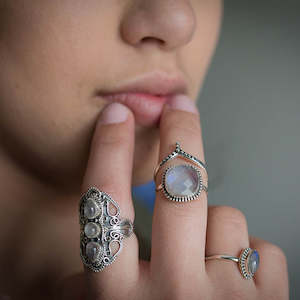 Gemstones: Indie Rose Quartz Ring