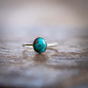 Turquoise: Simple Turquoise Ring