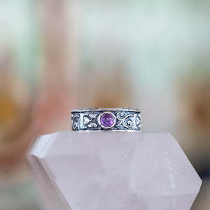 Toe Rings: Amethyst Toe Ring
