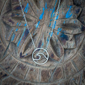 Surf: Silver Surf Necklace