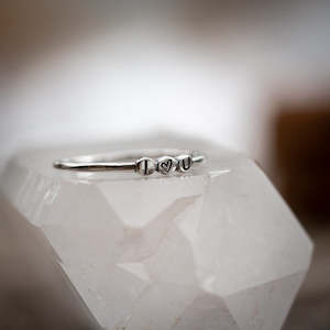 Love: I Love U Ring