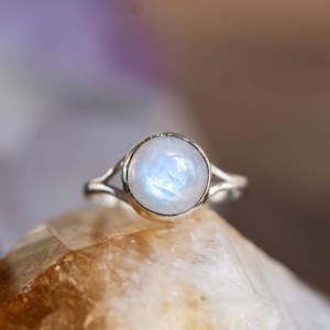 Belle Moonstone Ring