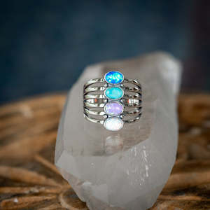 Opals: Opal Turquoise Ring