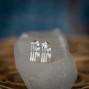 Scorpio Zodiac Studs