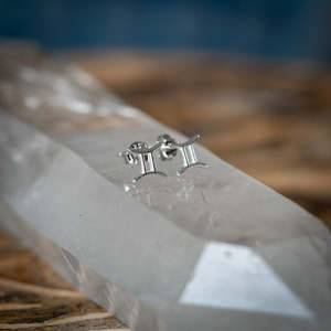 Zodiac Signs: Gemini Zodiac Studs