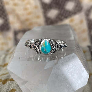 Turquoise: Celtic Turquoise Ring