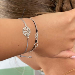 Silver Heart Bracelet