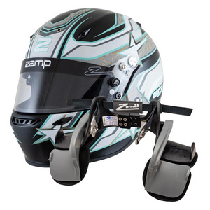 ZAMP ZR-72 custom graphic helmet Fia 8859-2015 & Snell SA2020 Plus FHR Combo Option
