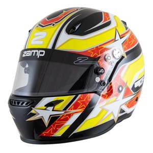 ZAMP ZR-72 custom graphic helmet Fia 8859-2015 & Snell SA2020