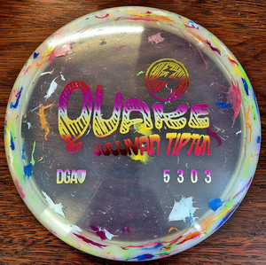 DGA Quake (Granite) Sullivan Tipton Tour Series Vortica Disc Golf