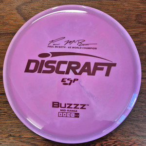 Products: Discraft Buzzz (ESP) 6x Paul McBeth signature series Vortica Disc Golf
