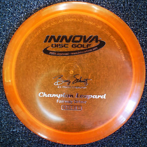 Leopard (Champion) Barry Schultz Signature Vortica Disc Golf
