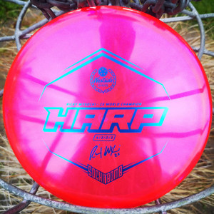 Westside Harp (VIP Ice Glimmer) Sockibomb stamp Vortica Disc Golf