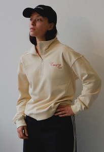 Commonplace 1/4 Zip  - Oat