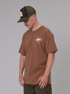 Snapper Sea Tee - Brown