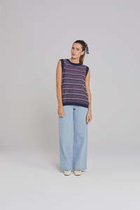 Fizzie Vest - Rosy Nightfall