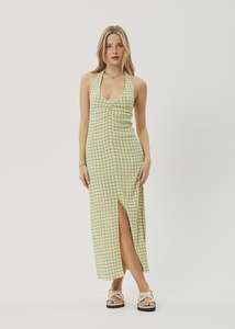 Darcy Check Maxi Dress
