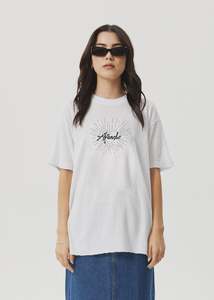 Afends: Pulse Oversized Tee - White